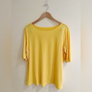 Susan Graver Liquid Knit Shirt Size Large